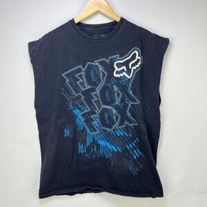 Vintage Fox Racing Y2K Sleeveless Shirt XL